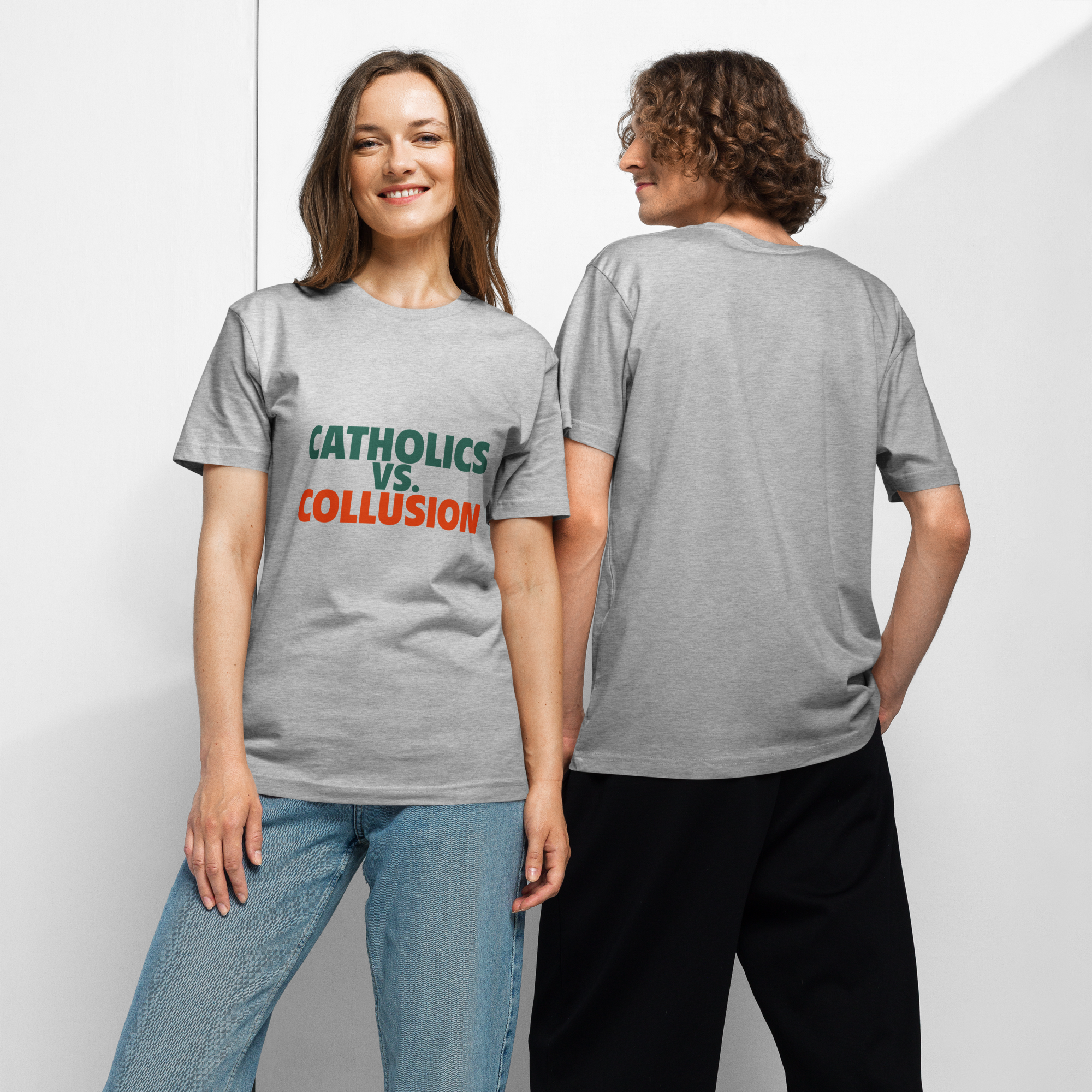 Catholics vs. Collusion T-Shirt