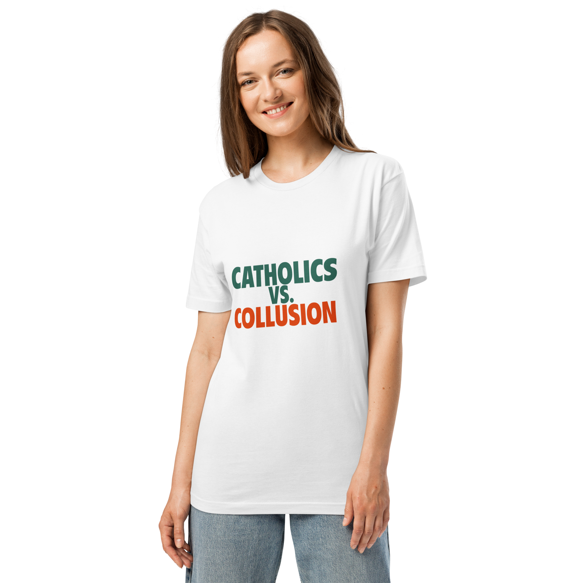 Catholics vs. Collusion T-Shirt